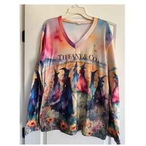 Colorful Harvest Long Sleeve Top XXL
